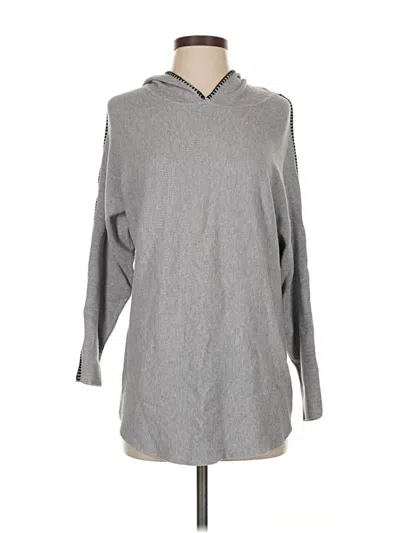 Pre-owned Vila Milano Pullover Hoodie In Gray