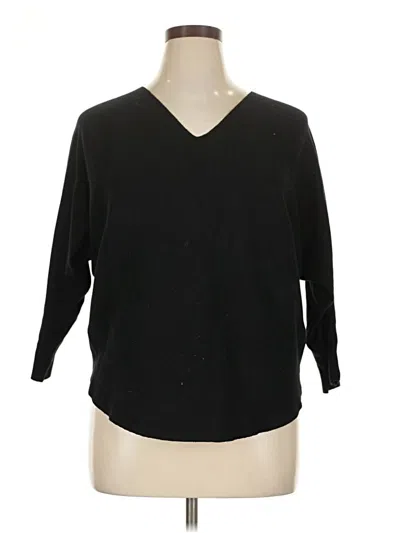 Pre-owned Vila Milano Pullover Sweater In Black