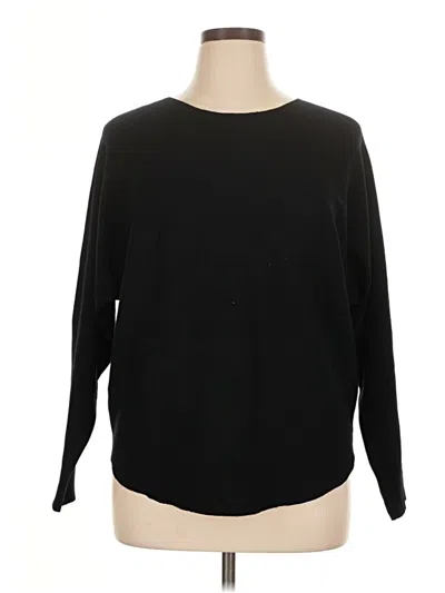 Pre-owned Vila Milano Pullover Sweater In Black