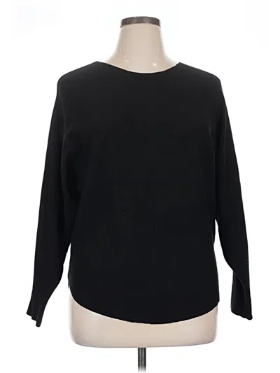 Pre-owned Vila Milano Pullover Sweater In Black