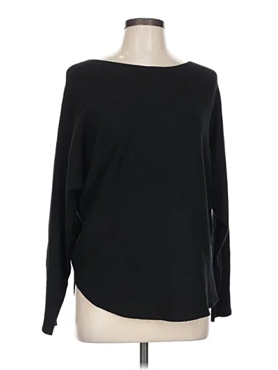 Pre-owned Vila Milano Pullover Sweater In Black