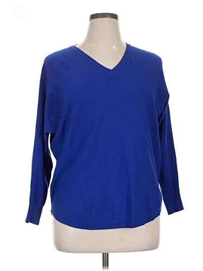 Pre-owned Vila Milano Pullover Sweater In Blue