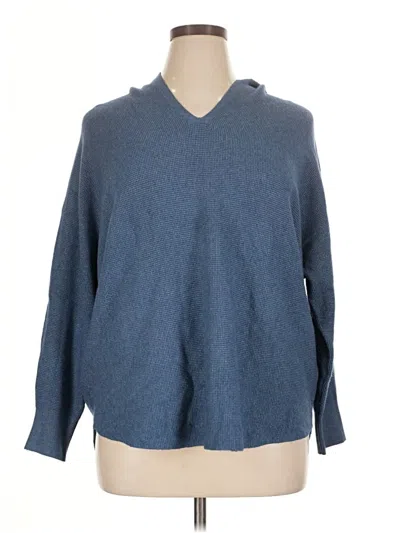 Pre-owned Vila Milano Pullover Sweater In Blue