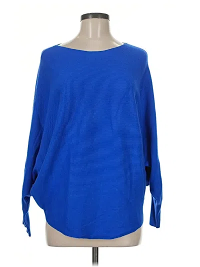 Pre-owned Vila Milano Pullover Sweater In Blue