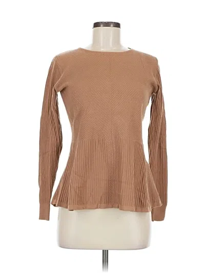 Pre-owned Vila Milano Pullover Sweater In Brown