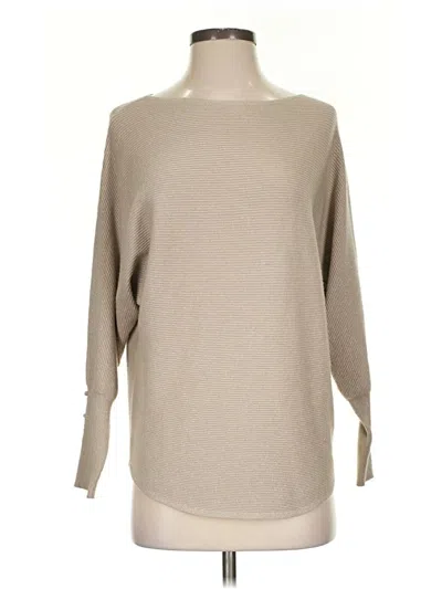 Pre-owned Vila Milano Pullover Sweater In Brown
