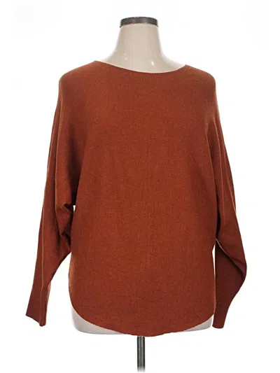Pre-owned Vila Milano Pullover Sweater In Brown