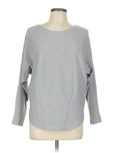 Pre-owned Vila Milano Pullover Sweater In Gray