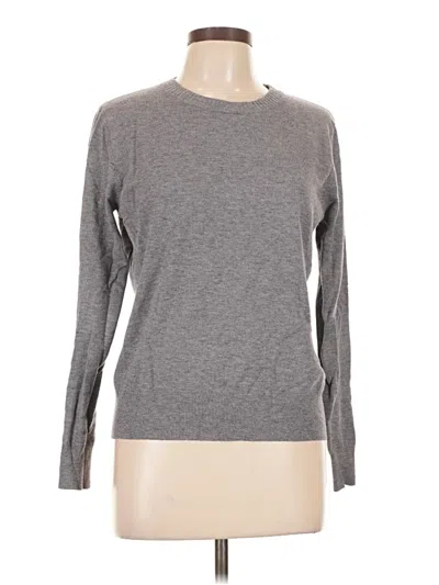 Pre-owned Vila Milano Pullover Sweater In Gray