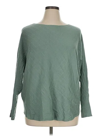 Pre-owned Vila Milano Pullover Sweater In Green