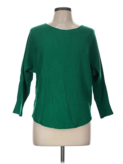 Pre-owned Vila Milano Pullover Sweater In Green