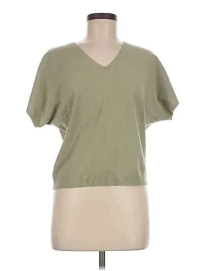 Pre-owned Vila Milano Pullover Sweater In Green