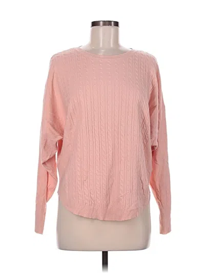 Pre-owned Vila Milano Pullover Sweater In Pink