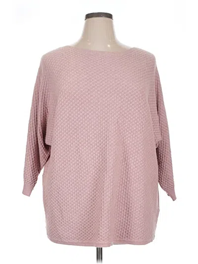 Pre-owned Vila Milano Pullover Sweater In Pink