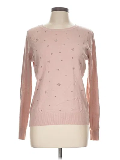 Pre-owned Vila Milano Pullover Sweater In Pink