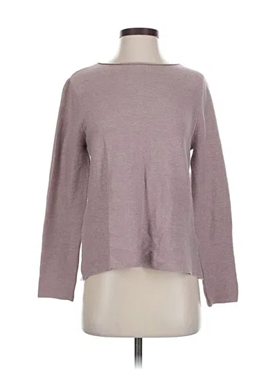 Pre-owned Vila Milano Pullover Sweater In Purple