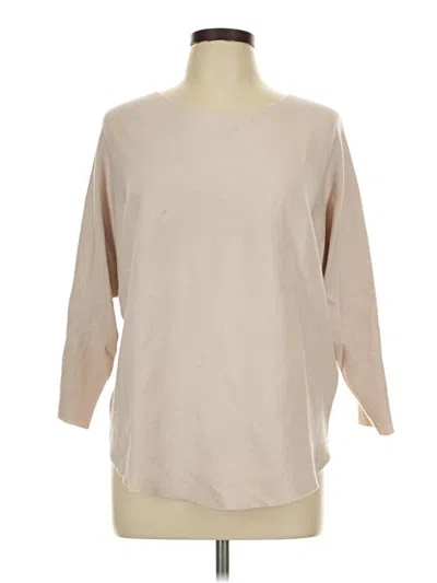 Pre-owned Vila Milano Pullover Sweater In Tan