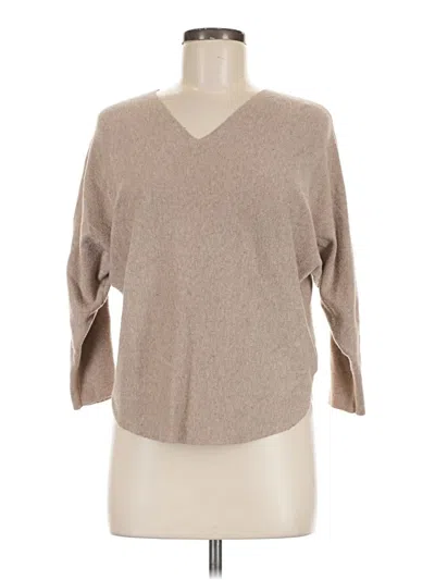 Pre-owned Vila Milano Pullover Sweater In Tan