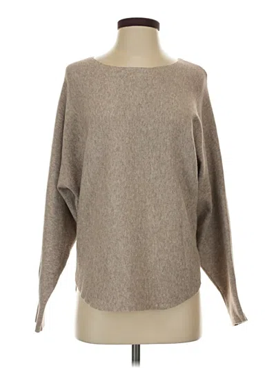Pre-owned Vila Milano Pullover Sweater In Tan