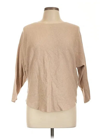 Pre-owned Vila Milano Pullover Sweater In Tan