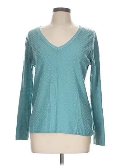 Pre-owned Vila Milano Pullover Sweater In Teal