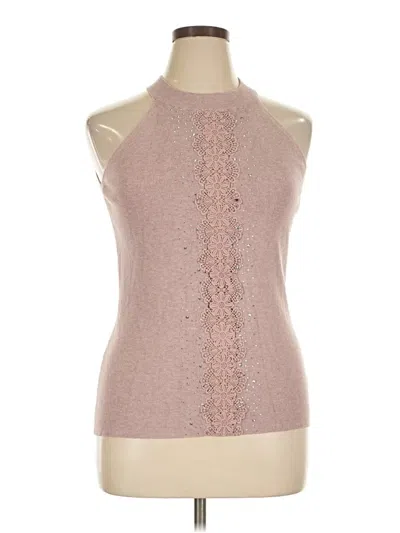 Pre-owned Vila Milano Sleeveless Blouse In Pink