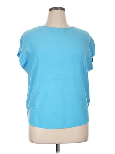 Pre-owned Vila Milano Sleeveless T-shirt In Blue