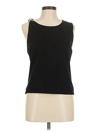 Pre-owned Vila Milano Sweater Vest In Black