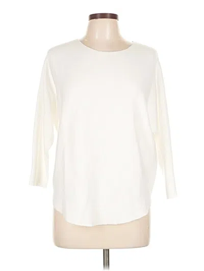 Pre-owned Vila Milano Sweatshirt In White