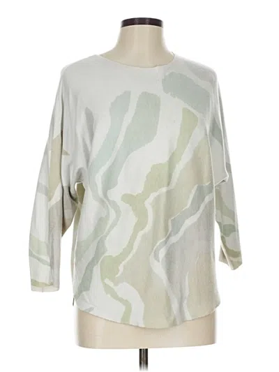 Pre-owned Vila Milano Sweatshirt In White