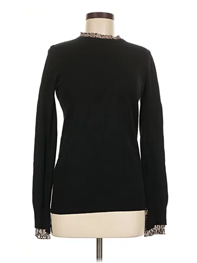 Pre-owned Vila Milano Turtleneck Sweater In Black
