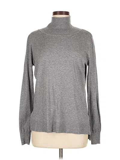 Pre-owned Vila Milano Turtleneck Sweater In Gray