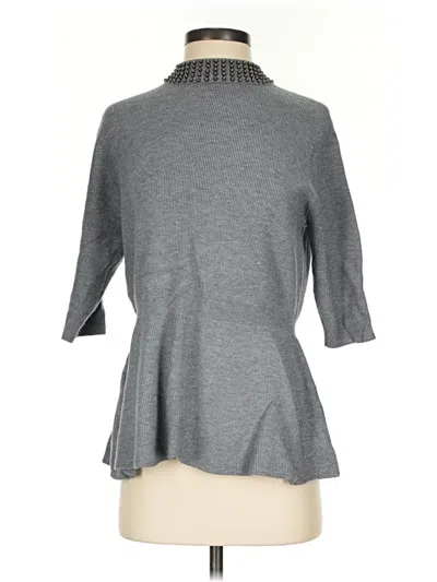 Pre-owned Vila Milano Turtleneck Sweater In Gray