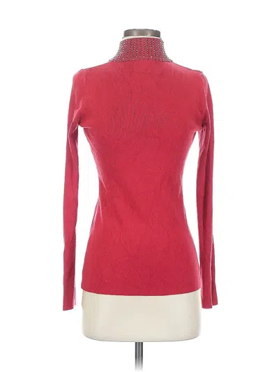 Pre-owned Vila Milano Turtleneck Sweater In Red