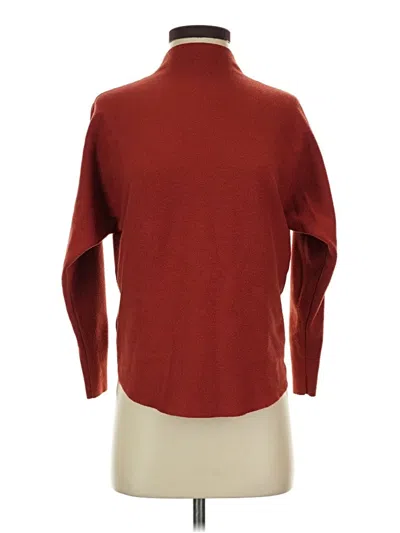 Pre-owned Vila Milano Turtleneck Sweater In Red