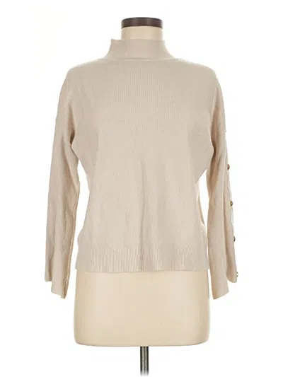 Pre-owned Vila Milano Turtleneck Sweater In Tan