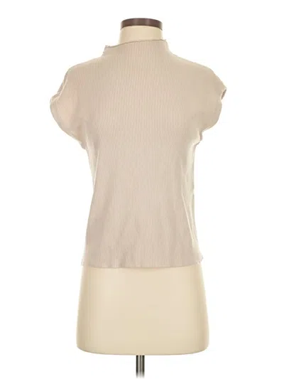 Pre-owned Vila Milano Turtleneck Sweater In Tan
