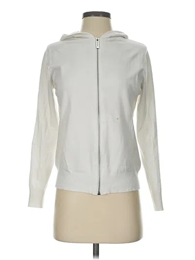 Pre-owned Vila Milano Zip Up Hoodie In Silver