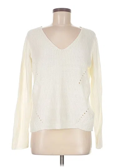 Pre-owned Vila Pullover Sweater In Ivory