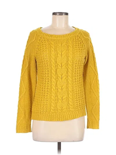 Pre-owned Vila Pullover Sweater In Yellow