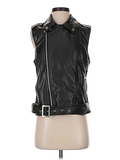 Pre-owned Vila Vest In Black