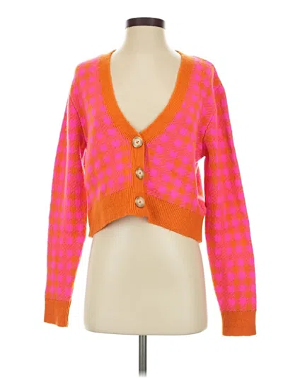 Pre-owned Vila Vest In Orange