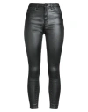 Vila Woman Jeans Black Size M-30l Ecovero Viscose, Nylon, Elastane, Polyurethane