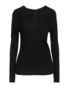 Vila Woman Sweater Black Size M Acrylic