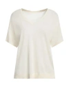 Vila Woman Sweater Ivory Size M Recycled Polyester, Viscose, Nylon, Polyester In White