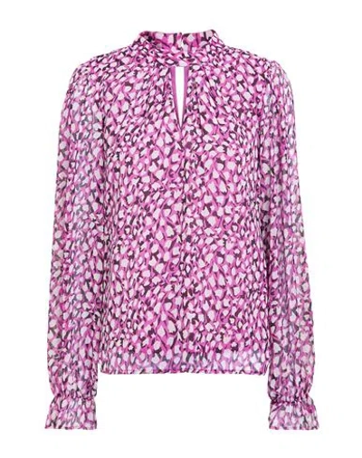Vila Woman Top Mauve Size 12 Polyester In Purple