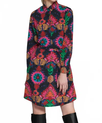 Vilagallo Ana Dress In Leopardo Retiro In Animal Print