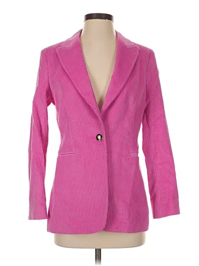Pre-owned Vilagallo Blazer Jacket In Pink