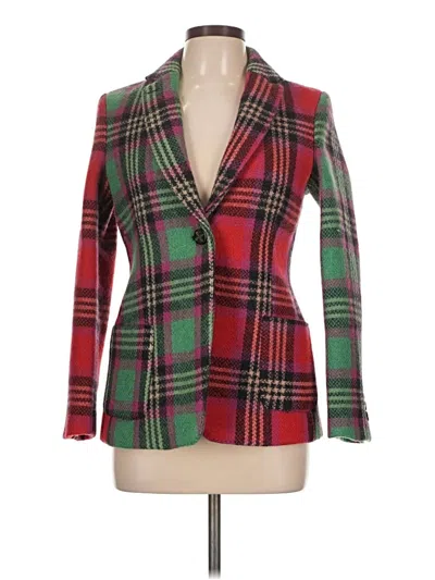 Pre-owned Vilagallo Blazer Jacket In Red