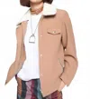 Vilagallo Bomber Jacket In Camel In Neutral